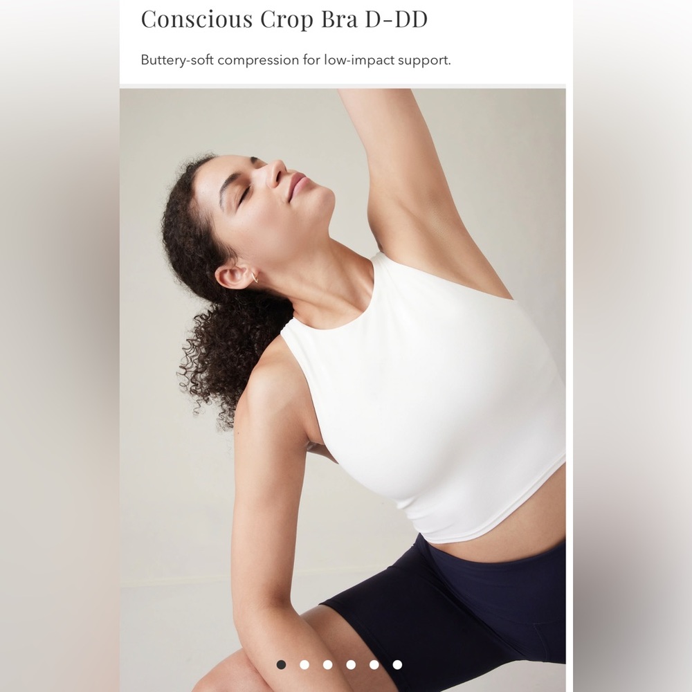 Athleta Conscious Crop Bra D-DD